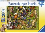 Puzzle Ravensburger "Bunter Dschungel", Bunt, Puzzles, Kinderb:49Cm H:36Cm, Pappe, Made In Germany, B:49Cm H:36Cm