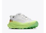 Trailrunningschuh Hoka One One "Torrent 5", Damen, Gr. 42, Frost, Neon Yuzu, Synthetik, Textil, Schuhe, Trailrunningschuh, Atmungsaktives Obermaterial, Normale DäMpfung