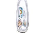 Tischvase Gilde "Vase Schlank Maledivia", Klar, B:15Cm H:39,5Cm T:14Cm, Glas, Vasen