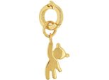 Charm-EinhäNger Amor "TeddybäR", Gold (Gelbgoldfarben), Charms, Damen, Silber 925 (Sterlingsilber)