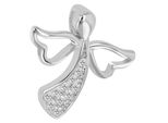 KettenanhäNger Adelia´s "Moderner Engel AnhäNger Aus 925 Sterling Silber", Silber, SchmuckanhäNger, Damen, Silber 925 (Sterlingsilber), KettenanhäNger