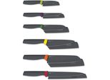 Messer-Set Joseph Joseph "Elevate", Schwarz, Polypropylene, Stahl, Kochmesser-Sets