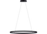 Paul Neuhaus Pendelleuchte "Titus", Grau (Anthrazit), 1, Ø 80Cm, 1 Stk., Leuchten, Led, Dimmbar, Simply Dim, Memory, Nach Trennung Vom Netz, Pendelleuchte