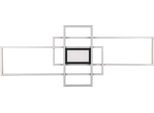 Trio Leuchten LED Deckenleuchte "Irvine", Braun (Messing Matt), 1, H: 6,5Cm, 1 Stk., Leuchten, Deckenlampe Mit Fernbedienung, Lichtfarbe Einstellbar, Dimmbar, Memory, LED Deckenleuchte