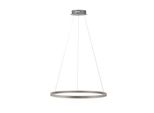 Just Light Pendelleuchte "Ritus", Grau (Aluminiumfarben), 1, Ø 5,9Cm, 1 Stk., Leuchten, Led, Dimmbar, Switchmo, Pendelleuchte