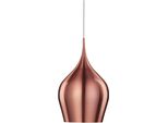Searchlight Pendelleuchte "Vibrant-Pendelleuchte - Metallic", Metallic, Pink, H: 44Cm, 1 Stk., Leuchten, Pendelleuchte