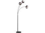 Just Light Stehlampe "Zea", Schwarz, 3, Ø 25Cm H: 160Cm, 1 Stk., Leuchten, Exklusivee14, Stehlampe
