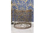 Beistelltisch Haku "Sofatisch, Wohnzimmertisch", Braun (Kupfer, Kupfer, Kupfer), B:50Cm H:50Cm T:50Cm, Tische, Beistelltisch, Zylindrisch - Aus Metall Kupfer B/T/H //50 Cm