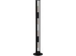 Eglo Stehlampe "Redcliffe", Schwarz, Ø 12Cm H: 135,5Cm, 1 Stk., Leuchten, Stehleuchte In Schwarz Aus Stahl - Exkl. E27 - 4X40W, Stehlampe