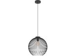 Eglo HäNgeleuchte "Venezuela HäNgelampe, Pendelleuchte, Esszimmerlampe, Metall, E27", Schwarz, 1, Ø 40Cm H: 110Cm, 1 Stk., Leuchten, HäNgeleuchte - H110 X Ø40 Cm - Schwarz - 1X40W Exkl., HäNgeleuchte