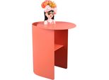 Beistelltisch Mirrors and More "Feno", Apricot, B:45Cm H:51Cm, Tische, Beistelltisch