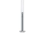 AußEn-Stehlampe Steinel "Gl 60", Silber (Edelstahlfarben), H:103,8Cm Ø:19,9Cm, Leuchten