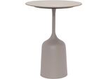 Beistelltisch Mirrors and More "Altan", Cremeweiß, B:40Cm H:53Cm, Tische, Beistelltisch