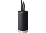 Messerblock Kyocera, Schwarz, H:22,5Cm, MesserblöCke, Messerblock, Mit 2 Messern