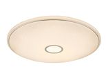 Globo Lighting LED Deckenleuchte "Connor", Weiß, 1 Stk., Leuchten, Deckenlampe/Rund/Wohnzimmer/Schlafzimmer/Elegant, LED Deckenleuchte