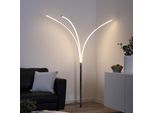 Just Light LED Stehlampe "Maja", Silber (Silberfarben), 3, H: 215Cm, 1 Stk., Leuchten, LED Stehlampe