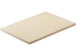 Backstein Rösle "FüR Grill Und Backofen, 25235", Beige (Weiß), B:30Cm H:1,5Cm T:42Cm, Cordierit, Backbleche, Pizzastein Zum Backen Von Pizza, Flammkuchen Oder Brot, 42X30 Cm