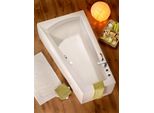 Badewanne Ottofond, Weiß, B:100Cm H:64Cm L:170Cm T:100Cm, SanitäRacryl, Badewannen