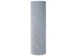 Regentonne Arves "Arcado", Grau, H:200Cm Ø:60Cm, Polyethylen, Regentonnen, ØXh: 60X200 Cm