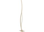 Eglo Stehlampe "Grisolia Stehlampe - Stahl - LED - 20W - IP20", Braun, 1, H: 129Cm, 1 Stk., Leuchten, Standleuchte, Leselampe, Wohzimmer, Schlafzimmer, H129 Cm, Stehlampe
