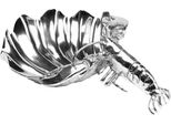KüChenregal Kare Design "Flaschenhalter Lobster", Silber (Silberfarben), B:58Cm H:19Cm T:43Cm, Aluminium, Regale