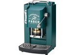 Faber Pro Deluxe ESE Pad Espressomaschine British Green & Chrom