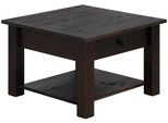 Couchtisch Otto Home "Chicago", Braun (Dunkelbraun), B:60Cm H:40Cm T:60Cm, Tische, Couchtisch, In Zwei GrößEn, Landhausstil, ZusäTzlicher Stauraum