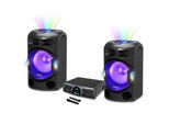 Partylautsprecher AKAI Dual-Lautsprechersystem Y3