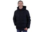 Herren Warme Daunenjacke Jacke Winterjacke Schwarz