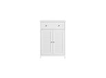 sobuy Badunterschrank Mit 1 Schublade Weiß 60X35X87Cm Rustikal