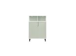 sobuy Badunterschrank Mit 2 TüRen GrüN 60X30X87Cm Modern