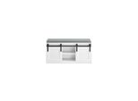 sobuy Schuhbank Mit 2 TüRen Weiß 90X35X45Cm Funktional