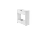 sobuy Badunterschrank Mit 1 Schublade Weiß 55X20X60Cm Rustikal