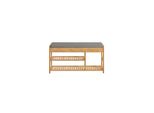 sobuy Schuhbank Mit 2 Schubladen Holzfarbe 90X30X45Cm Klassisch