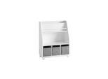 sobuy Kinderregal Mit 3 FäChern Weiß 63X28X80Cm Modern