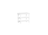 sobuy Schuhbank Mit 1 Ablage Weiß 50X29X45Cm Modern
