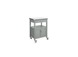 sobuy KüChenwagen Mit 1 Schublade Hellgrau 60X44,5X91Cm Modern