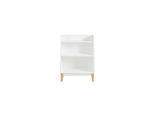 sobuy Kinderregal Mit 3 FäChern Weiß 60X25X80,5Cm Funktional