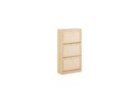 sobuy Schuhschrank Mit 3 TüRen Holzfarbe 60X24X118Cm Funktional