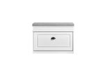 sobuy Schuhbank Mit 1 Schublade Weiß 75X24X51Cm Funktional