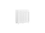 sobuy Sideboard Mit Einer Schublade Weiß 80X40X85Cm Modern