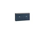 sobuy Schuhbank Mit 1 Schublade Blau 24X103,99X51,99Cm Funktional
