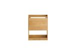 sobuy Schreibtisch Mit 1 Regal Holzfarbe 63X20X82Cm Funktional