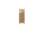 sobuy WäScheschrank Mit 1 TüR Weiß 33X32,5X85Cm Rustikal