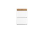 sobuy Schuhschrank Mit 1 Schublade Weiß 61X25X91Cm Nordisch