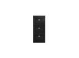 sobuy Schuhschrank Mit 3 TüRen Schwarz Modern