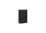 sobuy Schuhschrank Mit 1 Schublade Schwarz 61X26X100Cm Funktional