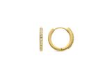 Luxenter Ohrringe Mit GläNzenden Zirkonia In 18K Gold - Ariuk