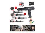 KS Tools Vibro-Impact Druckluft-MeißElhammer-Satz, 6-Tlg. (515.3880)
