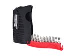 KS Tools 1/4" Classic Mini-Bit-Etui, 11-Teilig Schlitz, Ph, PZ (911.2840)